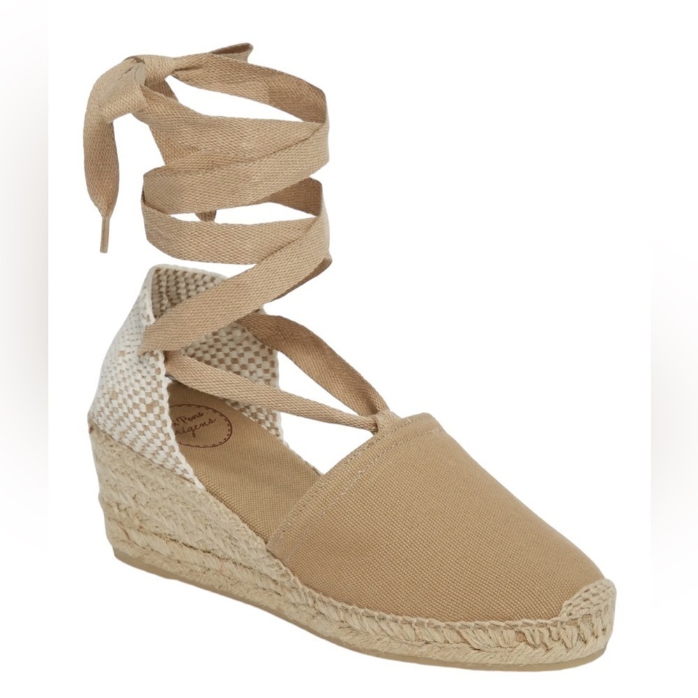 Toni Pons Valencia Wraparound Espadrille Wedges
